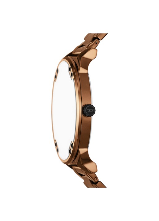 Diesel Heren Mr. Daddy Slim horloge DZ7493 in de kleur Bruin