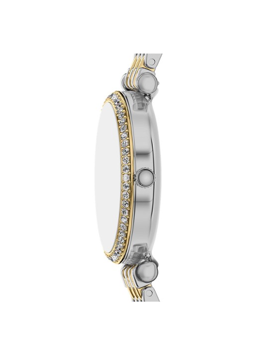 Fossil Dames Carlie horloge ES5438 in de kleur Zilver