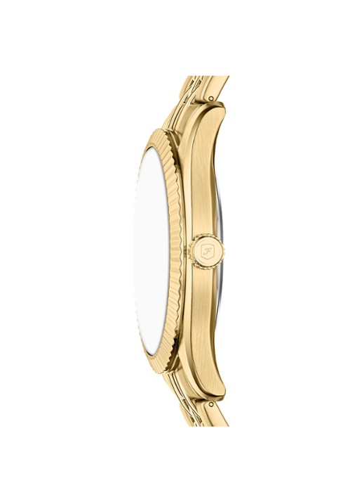 Fossil Heren Campbell horloge FS6142 in de kleur Goud