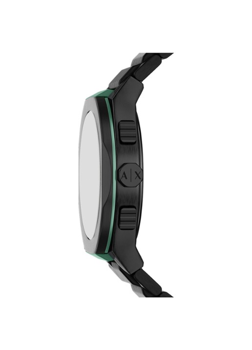 Armani Heren Horloge AX4294 in de kleur Zwart