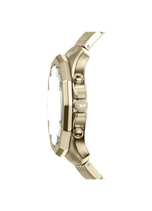 Diesel Heren Stinger horloge DZ4707 in de kleur Goud