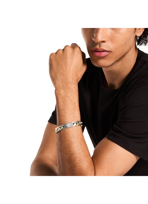 Armani Heren Armband EGS3314040 in de kleur Goud / zilver