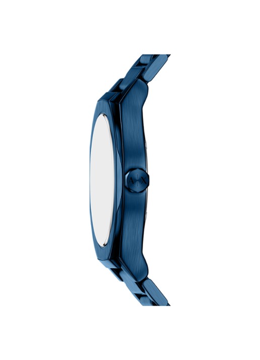 Armani Heren Horloge AX4299 in de kleur Blauw