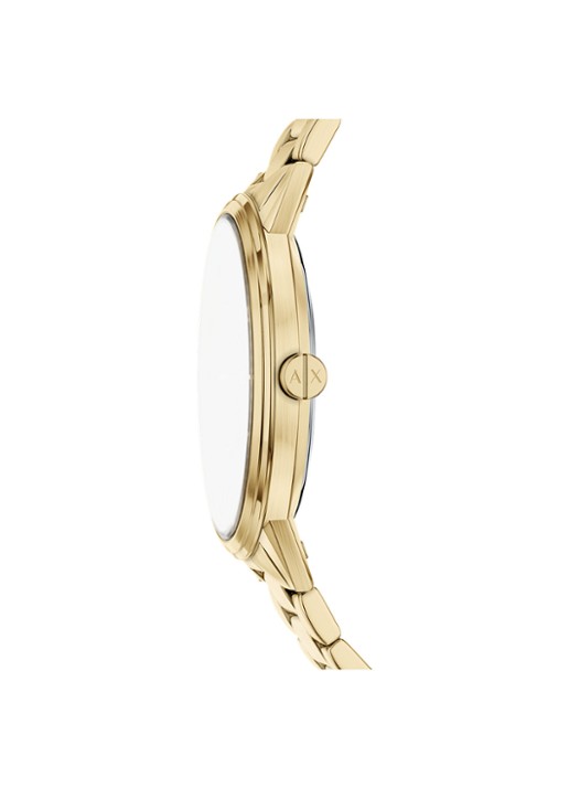 Armani Heren Horloge AX7178SET in de kleur Goud
