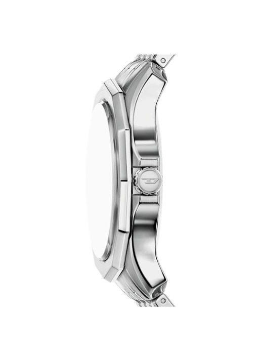 Diesel Heren Stinger horloge DZ2237 in de kleur Zilver