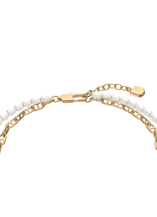 Fossil Dames Heritage armband JA7322710 in de kleur Goud