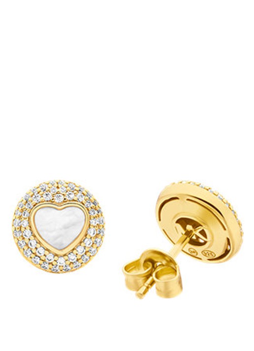 Michael Kors Dames Premium oorstekers verguld MKC1848710 in de kleur Goud