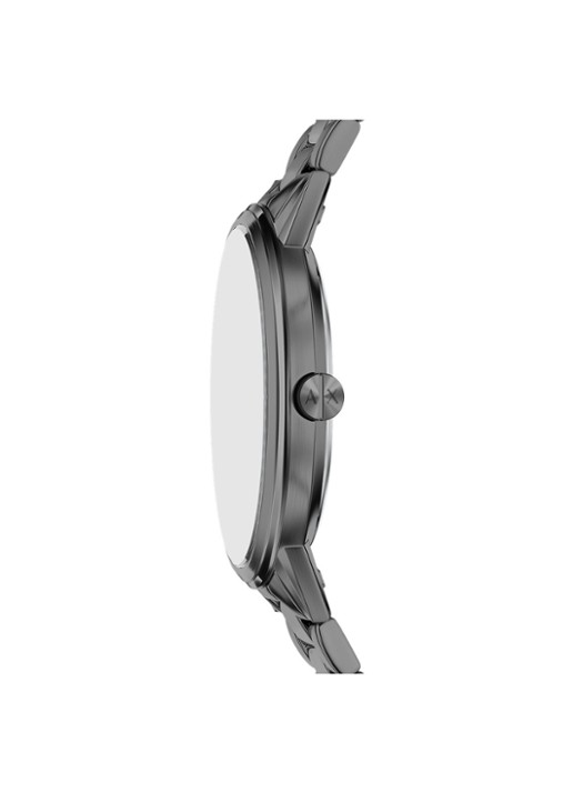 Armani Heren Horloge en armband set van 2 AX7183SET in de kleur Donkergrijs
