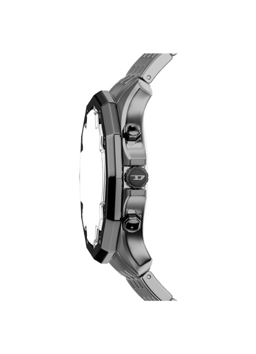 Diesel Heren Stinger horloge DZ4715 in de kleur Donkergrijs