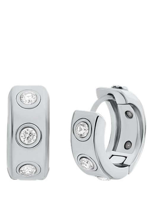 Michael Kors Dames Premium oorringen MKJ8652040 in de kleur Zilver