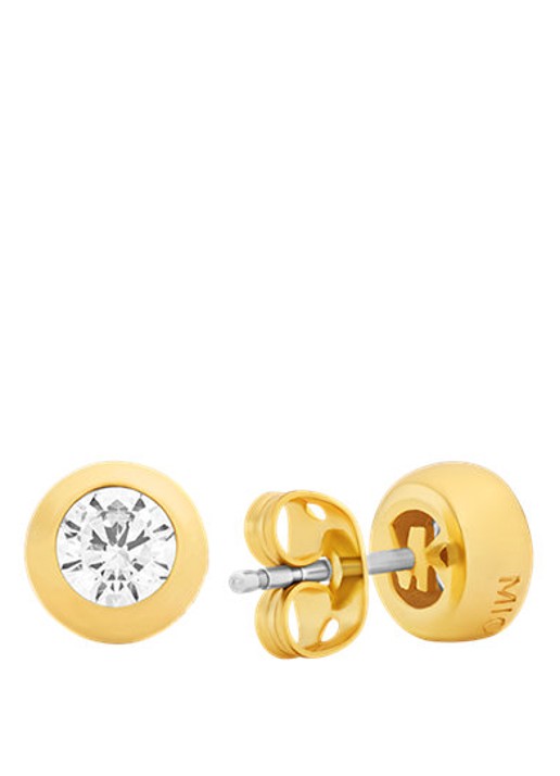 Michael Kors Dames Premium oorknopjes verguld MKJ8661710 in de kleur Goud