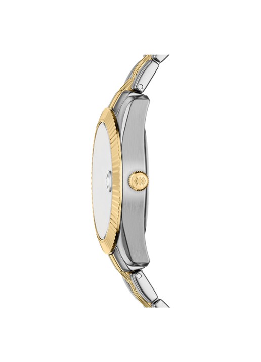 Fossil Dames Scarlette horloge ES5539 in de kleur Zilver