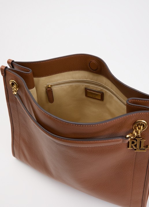 Ralph Lauren Dames Schoudertas van leer