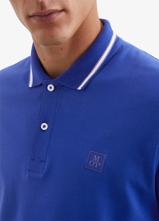 Marc O'Polo Heren Regular fit polo van katoen in de kleur Gebroken wit