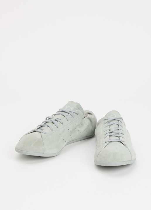 Y-3 Dames Stan Smith Lo Pro sneaker van suède in de kleur Mint, maat: 40