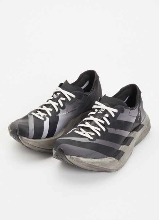 Y-3 Dames Adios Pro 4 sneaker met mesh details in de kleur Zwart, maat: 40