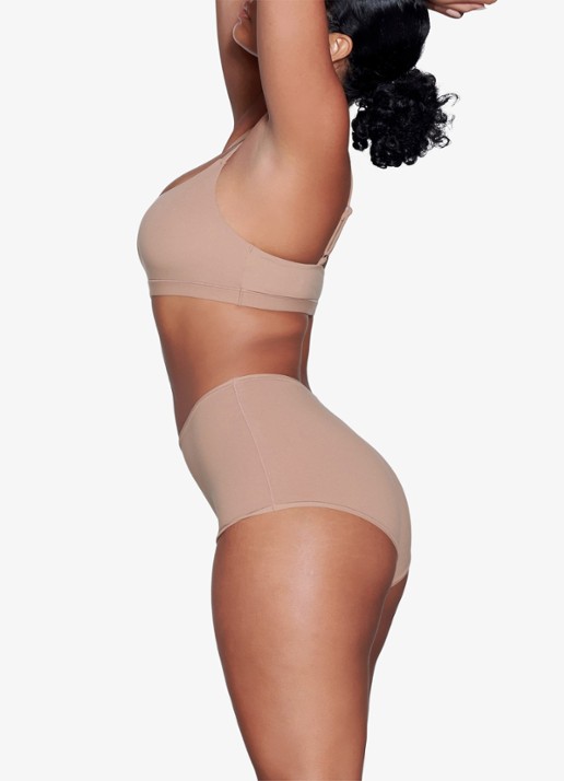 SKIMS Dames Fits Everybody shorty in de kleur Lichtroze, maat: XXXL