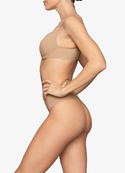 SKIMS Dames Smoothing Intimates full coverage bh in de kleur Creme, maat: 85B