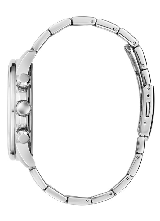 GUESS Heren Walker horloge GW0900G1 in de kleur Zilver