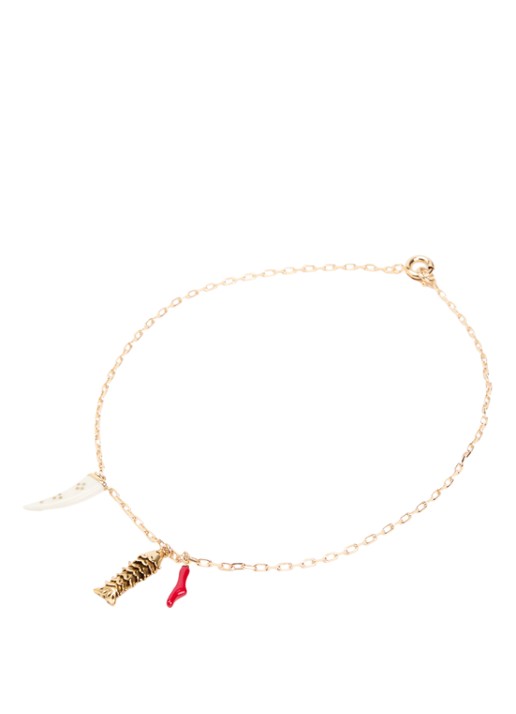 Isabel Marant Dames New River Long ketting met hanger in de kleur Goud, maat: TU