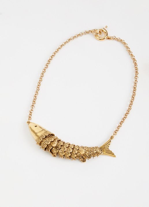 Isabel Marant Dames River choker verguld in de kleur Goud, maat: TU