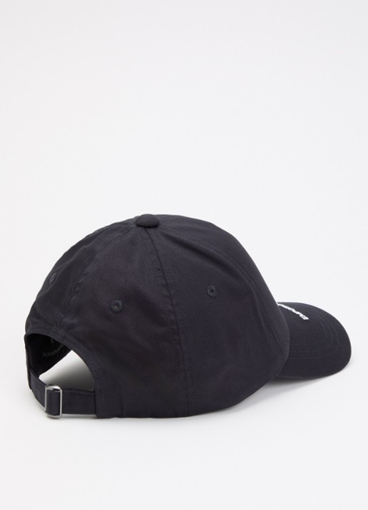 Armani Heren Baseball pet met logoborduring in de kleur Donkerblauw