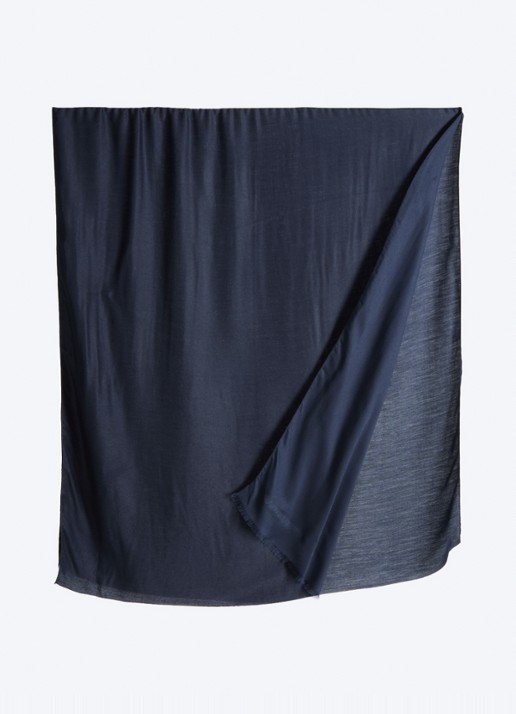 Armani Heren Stole sjaal 180 x 79 cm in de kleur Donkerblauw