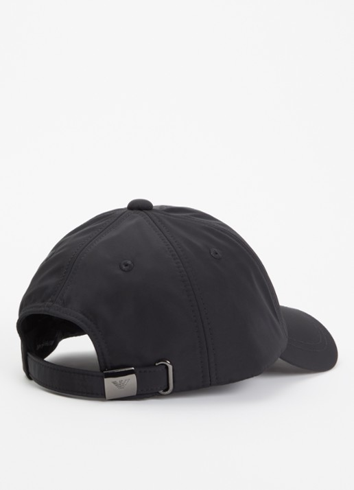 Armani Heren Pet met logo in de kleur Zwart