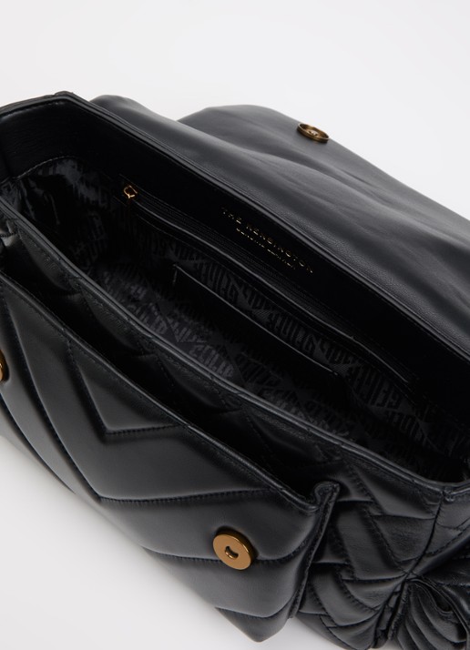 Kurt Geiger Dames Kensington handtas van leer met afneembare schouderriem in de kleur Zwart, maat: one size