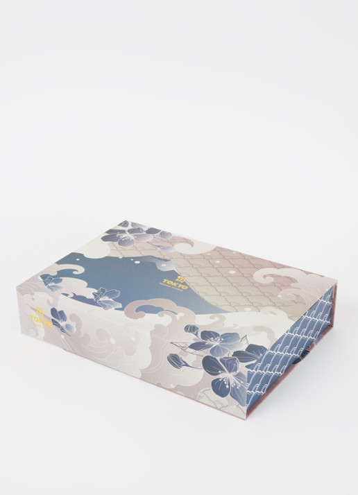 Tokyo Design Studio Glassy sushi serviesset van 8 Zalmroze - Deal