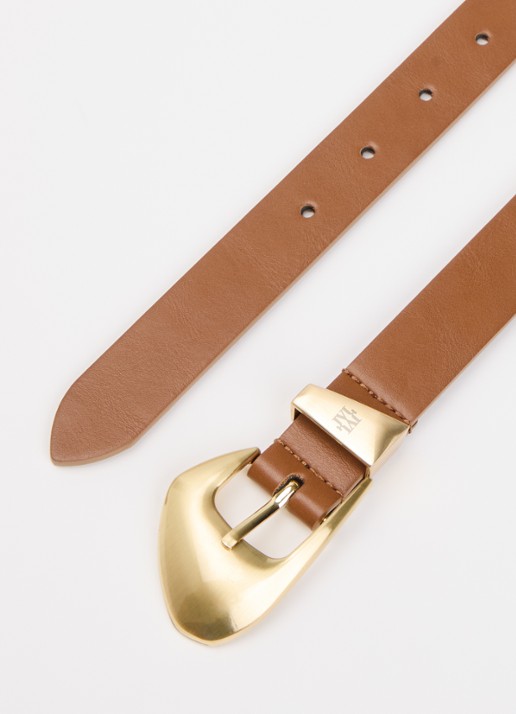JOSH V Dames Dorissa riem in de kleur Cognac