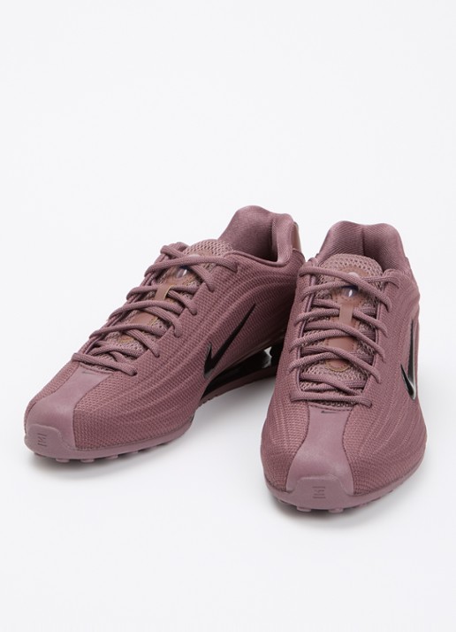 Nike Dames Shox Z sneaker van mesh in de kleur Bordeauxrood, maat: 36.5