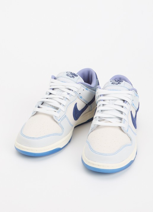 Nike Heren Dunk Low sneaker met logo in de kleur Lichtblauw, maat: 45.5