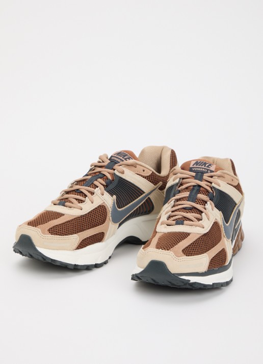 Nike Heren Zoom Vomero 5 sneaker met mesh details in de kleur Beige, maat: 45