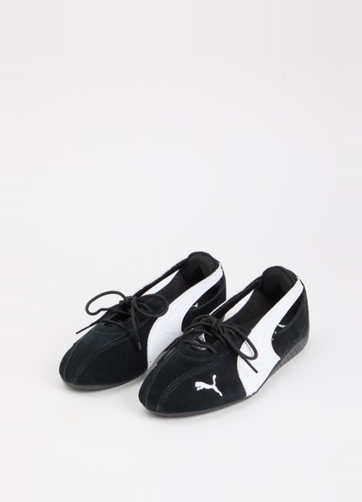 Puma Dames Speedcat Ballet Nova ballerina van suède in de kleur Zwart, maat: 36