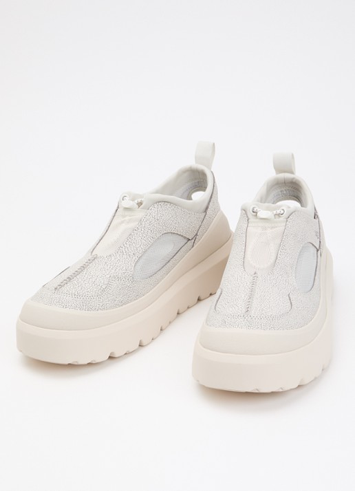 UGG Heren Heritage Utility Axoid sneaker van leer in de kleur Wit, maat: 41