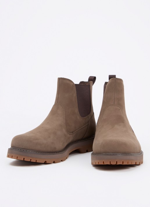 Timberland Heren Britton Road chelsea boot van suède in de kleur Lichtbruin, maat: 43