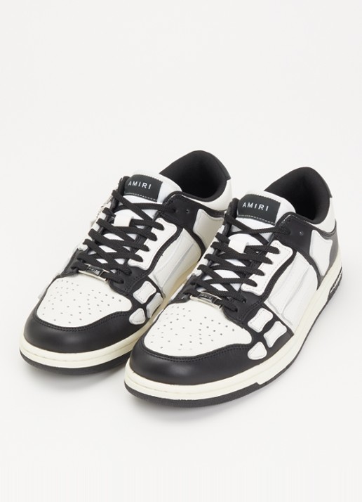 AMIRI Heren Skel Top sneaker van leer in de kleur Wit, maat: 44