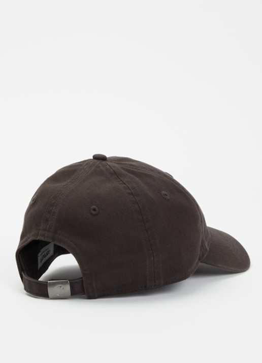 Carhartt WIP Heren Madison pet met logoborduring in de kleur Donkerbruin, maat: One Size
