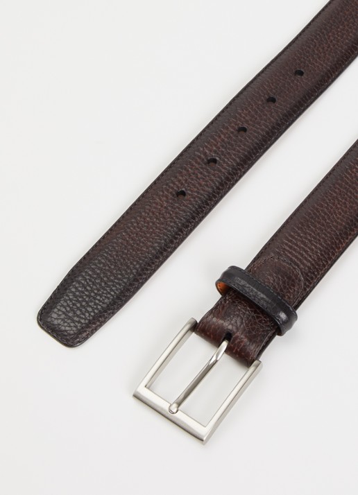 Magnanni Heren 1078 Rugo riem van leer in de kleur Bruin, maat: 95