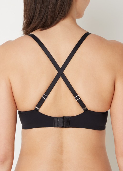 Calvin Klein Dames Voorgevormde beugel bh in de kleur Zwart
