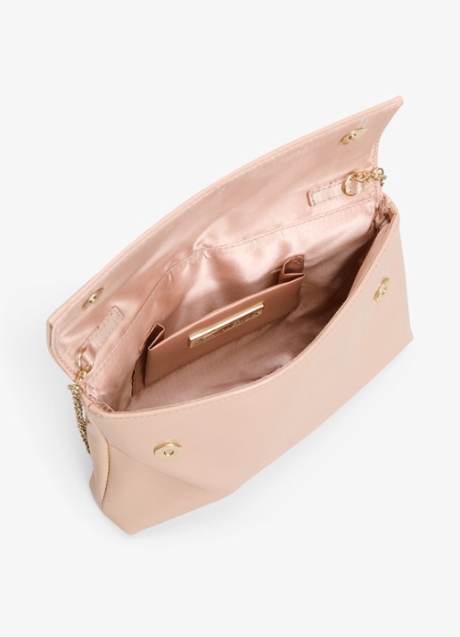Phase Eight Dames Clutch met lakfinish in de kleur Oudroze
