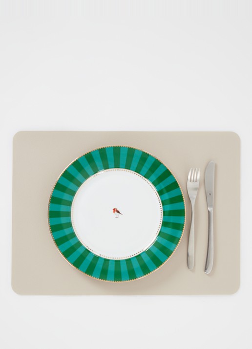 Pip Studio Love Birds dinerbord 26,5 cm Donkergroen - Deal