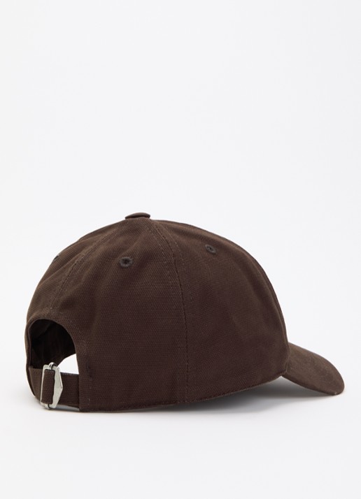 Isabel Marant Dames Tomas pet met logoborduring in de kleur Donkerbruin, maat: 57