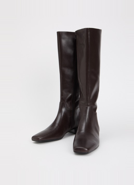 Vagabond Shoemakers Dames Mona laars van leer in de kleur Chocoladebruin, maat: 39