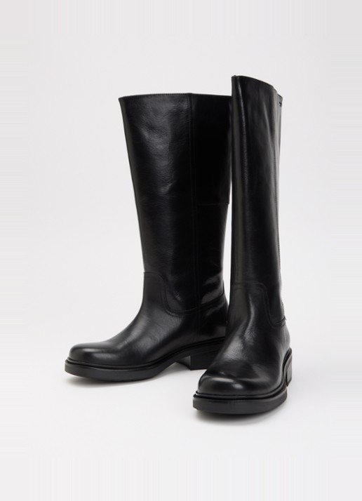 Vagabond Shoemakers Dames Karlie laars van leer in de kleur Zwart, maat: 37