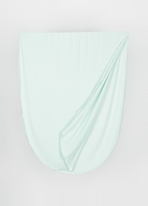 LES Atelier Dames Bamboo Jersey hoofddoek 180 x 82 cm in de kleur Mint, maat: ONE SIZE