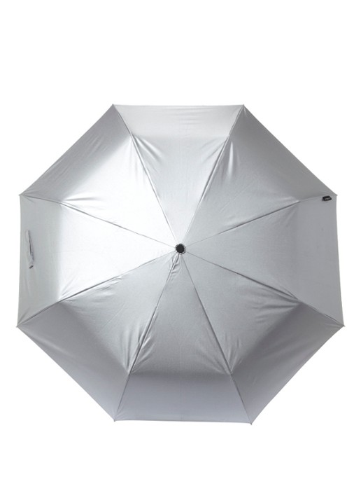 Impliva Mini Max opvouwbare paraplu LGF-202 - voorkant 2 zilver