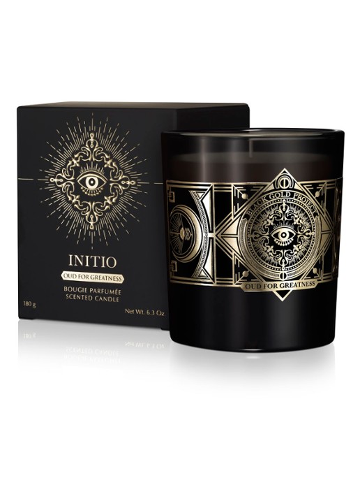 INITIO Parfums Privés Candle Oud For Greatness - geurkaars 180 gram - voorkant 2 undefined