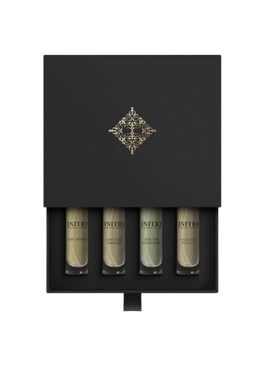 INITIO Parfums Privés Festive Set Eau de Parfum 1 - mini parfumset  - voorkant 2 donkergrijs